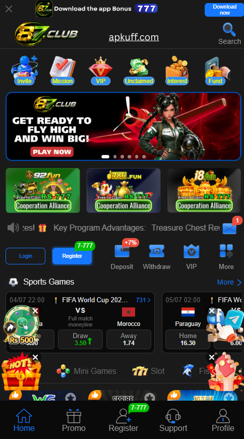 87CLUB Game Download